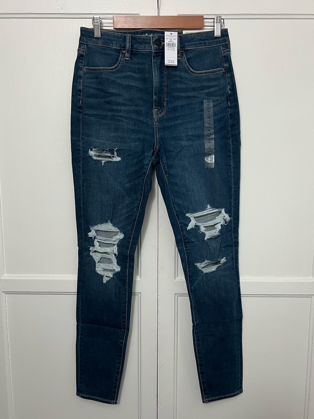 American Eagle Dream Stretch Super High-Waisted Jegging | 10 Long - NWT